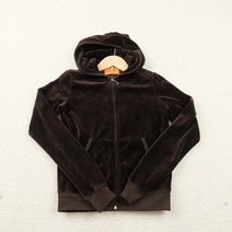 쥬시 꾸뛰르 브라운 후드집업S