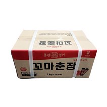 중찬명가 사자표 꼬마춘장 (6gx500개) 1박스 일회용 배달용 춘장