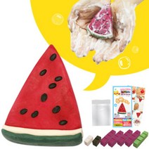 [바보사랑] 쪼물락비누 야채과일 비누 만들기 (1인용), 만들기선택:사과