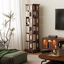 학습트롤리 간이 북트레일러 이동식 사이드 정리대, 업그레이드 모델 - 크림화이트 4겹