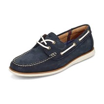 Florsheim 남성용 Atlantic 보트 신발 네이비 14