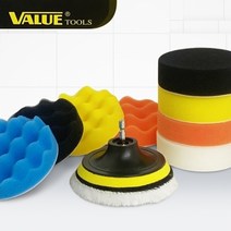 기타 VALUE 드릴용 광택패드10p (40100) 흠집제거 폴리싱, 본상품선택, 본상품선택