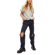 People 프리 피플 위 더 라소 청바지