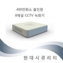 하이크비전 CCTV 녹화기 저장장치 8채널 400만화소 지원, 하이크비전 8채널 녹화기