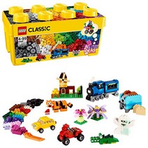 LEGO 레고 클래식 옐로우 아이디어 상자 + 10696 35 컬러 블록은 4 세 이상의 모든 소년과 여자에게 권장됩니다., 상품명참조