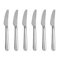 이케아 드라곤 디저트칼 6P 실버 18cm 스테인리스, 이미지참조