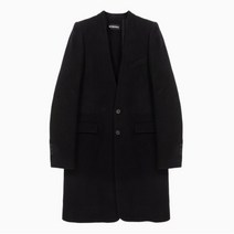 [앤드뮐미스터] (당일) 22FW 셀린느 노카라 블랙 여성 울 코트 2202WCO02FA