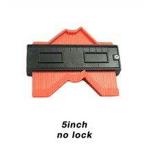20/50mm 5;6;Contour Gauge Plastic Profile Copy Standard Wood Marking Tool Tiling Lnate Tiles, 03 TYPE A RED
