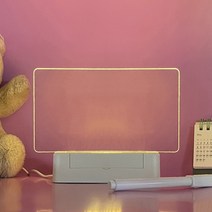 전자 LED 칠판 네온 보드 드로잉 복사 보드 그리기 레벨 밝기 조절 쓰기 태블릿 만들기 교육 라이트 노트