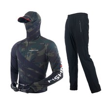 루비샵 프리미엄 남성 아이스쿨 낚시복세트 낚시 자외선 차단복 남 아이스 낚시 세트 여름 야외 스포츠 낚시 루어속건 바다 낚시복세트+모자랑장갑증정