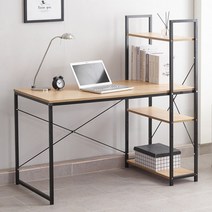 예다움 하노버 1인용 조립식 컴퓨터 책상 데스크 800 1200 게이밍 원룸, 3.예다움 하노버 H형 책상 1000:블랙