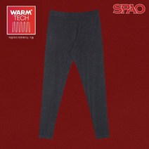 SPAO 남성 레깅스 웜테크, (17)다크그레이, 90