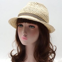 차밍몰 밀짚 중절 페도라[S955-소프트]모자 남여공용 중절모 겨울페도라