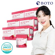 보뚜 석류 저분자 콜라겐 비타C 구미 30구미x6개입, 6박스, 540g