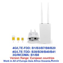 lte라우터 휴대용 와이파이 라우터 포켓파이 cpe905 poe 고속 야외 방수 cpe usb 4g 모뎀 wanlan 포트 sim 카드 핫스팟 광대역, 유럽 ​​버전, 나는 플러그