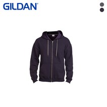 [GILDAN] USA핏 무지 후드집업