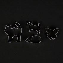 쿠킹플러스 스텐쿠키커터, 놀란고양이(CPA-14), 1개