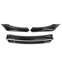 에어댐 바디킷 자동차 앞 범퍼 립 스플리터 스포일러 디퓨저 키트 Bmw E46 F10, 02 Gloss Black All
