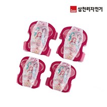 삼천리자전거 시크릿쥬쥬 보호대 캐릭터 아동 어린이 자전거 인라인 삼천리, 핑크