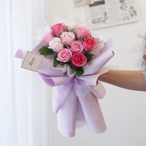 돈다발 용돈 현금 돈꽃다발 부모님 용돈선물 여자친구 기념일 어버이날선물, 핑크파티10송이
