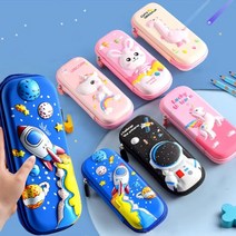 3D 입체 귀여운 캐릭터 대형 필통 신학기 인싸템 선물, 유니콘C sc459