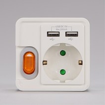 USB 충전콘센트 개별1구/개별2구 멀티, 단품