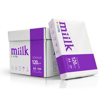 [KT알파쇼핑]밀크 A4 복사용지 A4용지 포토 2000매 1박스, 단일상품_총 수량_상세페이지참조, 단일상품_종이/파일 사이즈_상세페이지참조