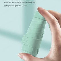 추상적인 태양 우산 미니 비 오는 날 여자 우산
