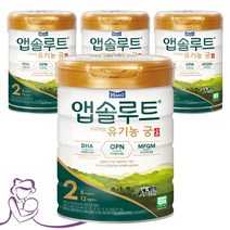 앱솔루트 명작 2FL 2단계 800g 4개 6개월부터 12개월까지 아기분유, 단품, 단품