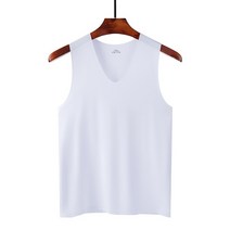 마라톤싱글렛 마라톤상의 민소매 육상복 새 탱크탑 원활한 얼음 실크 얇은 조끼 속옷 실행 체육관 피트니스 셔츠 탑 육상유니폼 트레일러닝조끼 트레일러닝베스트, 백인, m