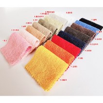 해피테리 양면타올지 COTTON 100% 17칼라, 17.블랙