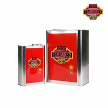 [바른목] 팀버렉스 하드 왁스 오일(4L)바닥 및 부엌 나무조리대, 광도:Matt(무광)