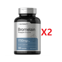 호바흐 파인효소 파인애플효소 브로멜라인 1700mg 120캡슐 2개