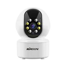 KKmoon 적외선 야간 투시경 모션 감지 1080P WiFi 실내 카메라, 화이트