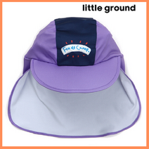 [리틀그라운드8] 데님인더박스(73311-623-02)블럭킹플랩캡 아동수영모자 아동수구 여래쉬가드모자 수영모