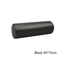 롤아웃 뱃살 빼는 코어 운동 기구 1pcs 체육관 요가 필라테스 피트니스 45x15cm 필라테스 요가 블록 마사지 롤러 피트니스 요가 필라테스 근육 조직 피트니스, 검은색