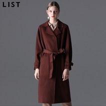리스트 리스트 로아나 로브스 울 캐시미어 코트