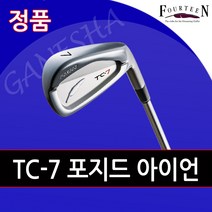 포틴 TC7 포지드 아이언 남성 남자 초보 입문자 중상급자 포틴 아이언세트, 7아이언 (4-P), 투어AD 6S (R)