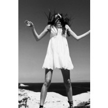 ZARA 자라 TRF 여성 화이트 펀칭 자수원피스 7200303 250