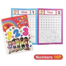 유아 영어 수학 알파벳 카피북 학습 편지 숫자 키즈 홈스쿨 워크북, Numbers