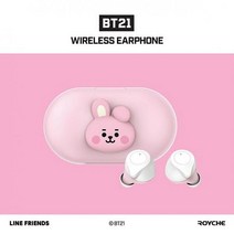 로이체 라인프렌즈 베이비 BT21 TWS 블루투스이어폰, 쿠키, 베이비 BT21 블루투스이어폰