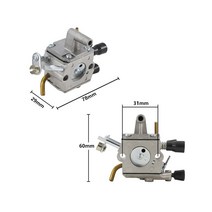 가정용 잔디깎이 강력한 편안한 무선 벌초 자주식 잔디깎는기계1p 새로운 연료 오일 기화기 펌프 1Q-S34H, 한개옵션0