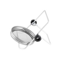 고추 모종 삽 기계 심는 파종기 씨앗 돋아 Germinator 액세서리 스테인레스 스틸 메이슨 항아리 뚜껑 정원, 03 White shelf