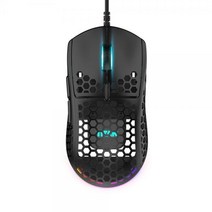 XENICS 유선 게이밍 광마우스 TITAN GA Air Wired 블랙