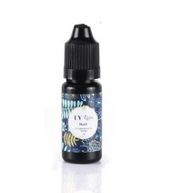 UV 수지 접착제 자외선 젤 경화 건조 무독성 투명 햇빛 활성화 하드 보석 만들기, 10g