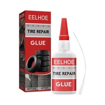 타이어 접착제 자동차 고무 시멘트 균열 액체 강력한 고무 유물 수리 도구, 50ml