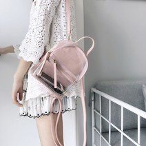 Aiiyya 모던 투명 백팩 pvc 토트 서머 젤리백 멀티 트래블 백팩