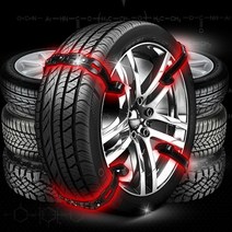 더뉴K9스노우체인 우레탄체인 벤츠s클래스체인 폭설대비 타이어체인 아우디A1스노체인 포터2 봉고3 스타렉스 스파크 모닝 아반떼 카니발스타렉스, 킹스파이크스노우체인-6P세트