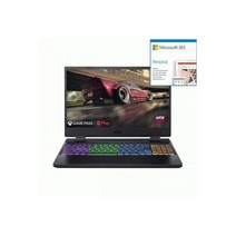 에이서 니트로 5 15.6 게이밍 노트북 QHD 165Hz AMD 라이젠 7 680 마이크로소프트 365번, 단일, 단일