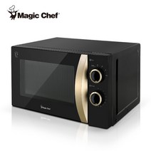 매직쉐프 미니 전자레인지 간편한 다이얼식 20L, MEM-GKM20B (블랙)